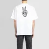 SS21 Drip Peace, corte amplio, estampado de sonrisas, estilo casual, GS, blanco 641675TKVA18639