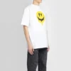 SS21 Drip Peace, corte amplio, estampado de sonrisas, estilo casual, GS, blanco 641675TKVA18639