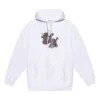 SS21 Estampado de dibujos animados con motivos pequeños, unisex, blanco, 578135TJVE69000
