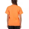 SS21 Letter Printing Cuello redondo Naranja 612965TJVI37513