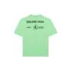 SS21 Retro de manga corta, verde fluorescente 612965THV844162