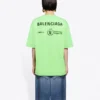 SS21 Retro de manga corta, verde fluorescente 612965THV844162