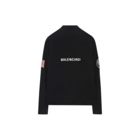 Sudadera Balenciaga x NASA Space Multi-Patch «Negro» 662496TKVD71070