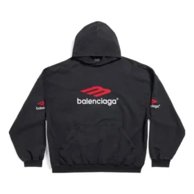 Sudadera con capucha 3B Sports Icon oversize «Negro, rojo y blanco» 739024TPVD81470