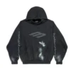 Sudadera con capucha 3B Stencil, corte medio, «Negro» 767877TQVT71083