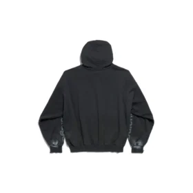 Sudadera con capucha 3B Stencil, corte medio, «Negro» 767877TQVT71083