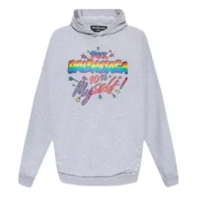 Sudadera con capucha 90/10 de corte amplio «Gris» 674986TMVH42569