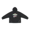 Sudadera con capucha 90/10 de corte amplio «Washed Black» 674986TMVH41055