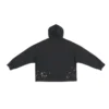 Sudadera con capucha 90/10 de corte amplio «Washed Black» 674986TMVH41055