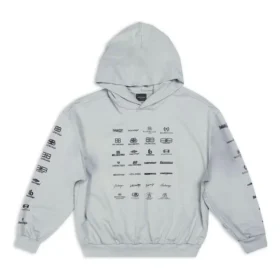 Sudadera con capucha Archives Logos «Light Grey» 726241TNVQ81342