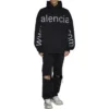 Sudadera con capucha Bal.Com «Black» 739024TOVN98151