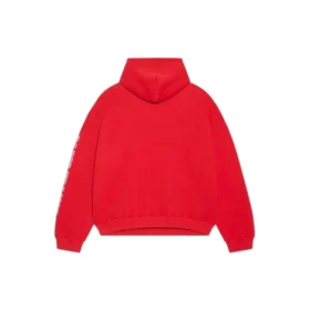 Sudadera con capucha Balenciaga de corte amplio «Rojo» 674986TLVJ26441