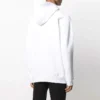 Sudadera con capucha Balenciaga para hombre, de algodón puro, blanca 570811TJV859040