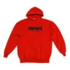 Sudadera con capucha Balenciaga x FORTNITE, corte medio «Red» 600583TLVO46506