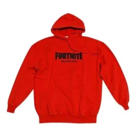 Sudadera con capucha Balenciaga x FORTNITE, corte medio «Red» 600583TLVO46506