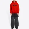 Sudadera con capucha Balenciaga x FORTNITE, corte medio «Red» 600583TLVO46506