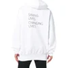 Sudadera con capucha Balenciaga x Programa Mundial de Alimentos «Blanco y negro» 541870TCV343307