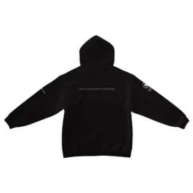 Sudadera con capucha Balenciaga x WFP de corte medio «Black» 600583TMVL11070