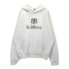 Sudadera con capucha BB Be Different «Ecru Black» 720426TNVB49784