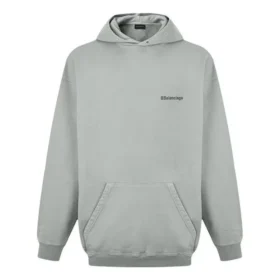 Sudadera con capucha BB de corte medio «Gris» 570811TNVG89244