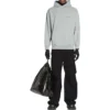 Sudadera con capucha BB de corte medio «Gris» 570811TNVG89244