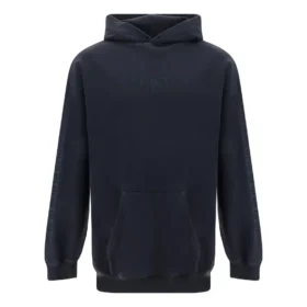 Sudadera con capucha BB de corte medio «Negro lavado» 570811TMVG68190