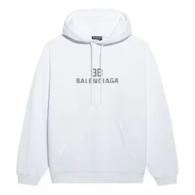 Sudadera con capucha BB Pixel de corte medio «Blanco» 600583TKVI89040