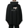 Sudadera con capucha «Black» de talla grande con BB Icon dibujado a mano 620973TNVQ11059
