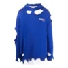 Sudadera con capucha «Blue» de la campaña «Political Campaign Destroyed» 662718T32124691