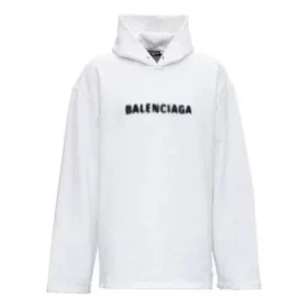 Sudadera con capucha «Blurred Logo Distress» «Blanca» 661711TKVD69040
