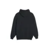 Sudadera con capucha bordada, negra 570798TEV501000