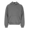 Sudadera con capucha Care Label de corte medio «Gris-Negro» 725565TNVL61219