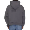 Sudadera con capucha Care Label de corte medio «Gris-Negro» 725565TNVL61219
