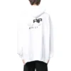 Sudadera con capucha con icono BB Icon dibujado a mano, corte grande «Blanco» 620973TNVQ19040