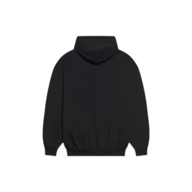 Sudadera con capucha, cordón y mangas largas de felpa Bb Pixel, negra 578135TKVI81070