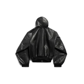 Sudadera con capucha, cremallera y forro, corte amplio «Negro» 790311TQS141000