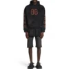 Sudadera con capucha Crypto, corte medio «Black Faded» 742603TOVN71055