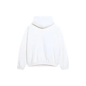 Sudadera con capucha de algodón Balenciaga x THE SIMPSONS, corte amplio «Blanco» 675003TLVG89016