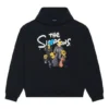 Sudadera con capucha de algodón Balenciaga x THE SIMPSONS, corte amplio «Negro» 675003TLVG81000