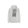 Sudadera con capucha de algodón Barcode «Gris» 651799TKVE68174