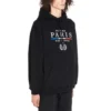 Sudadera con capucha de algodón BB Paris Flag «Negro» 570811TGV681000