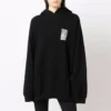 Sudadera con capucha de algodón «Black» 651799TKVE61070