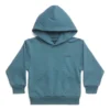 Sudadera con capucha de algodón con estampado de logotipo «Blue» 682019TOVK64005