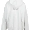 Sudadera con capucha de algodón de BB Corp «Blanca» 713677TOVP19081