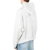 Sudadera con capucha de algodón de BB Corp «Blanca» 713677TOVP19081