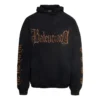 Sudadera con capucha de algodón Heavy Metal «Negro lavado» 739024-TOVD8-1055