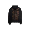 Sudadera con capucha de algodón Heavy Metal «Negro lavado» 739024-TOVD8-1055