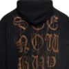 Sudadera con capucha de algodón Heavy Metal «Negro lavado» 739024-TOVD8-1055