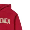 Sudadera con capucha de algodón Tape Type «Rojo» 682019TOVB36400