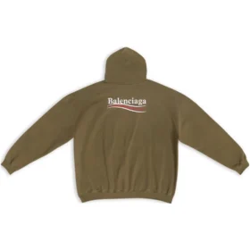 Sudadera con capucha de corte amplio «Khaki» de Political Campaign 620973TKVI92463 Sudadera con capucha de corte amplio «Khaki» de Political Campaign 620973TKVI92463